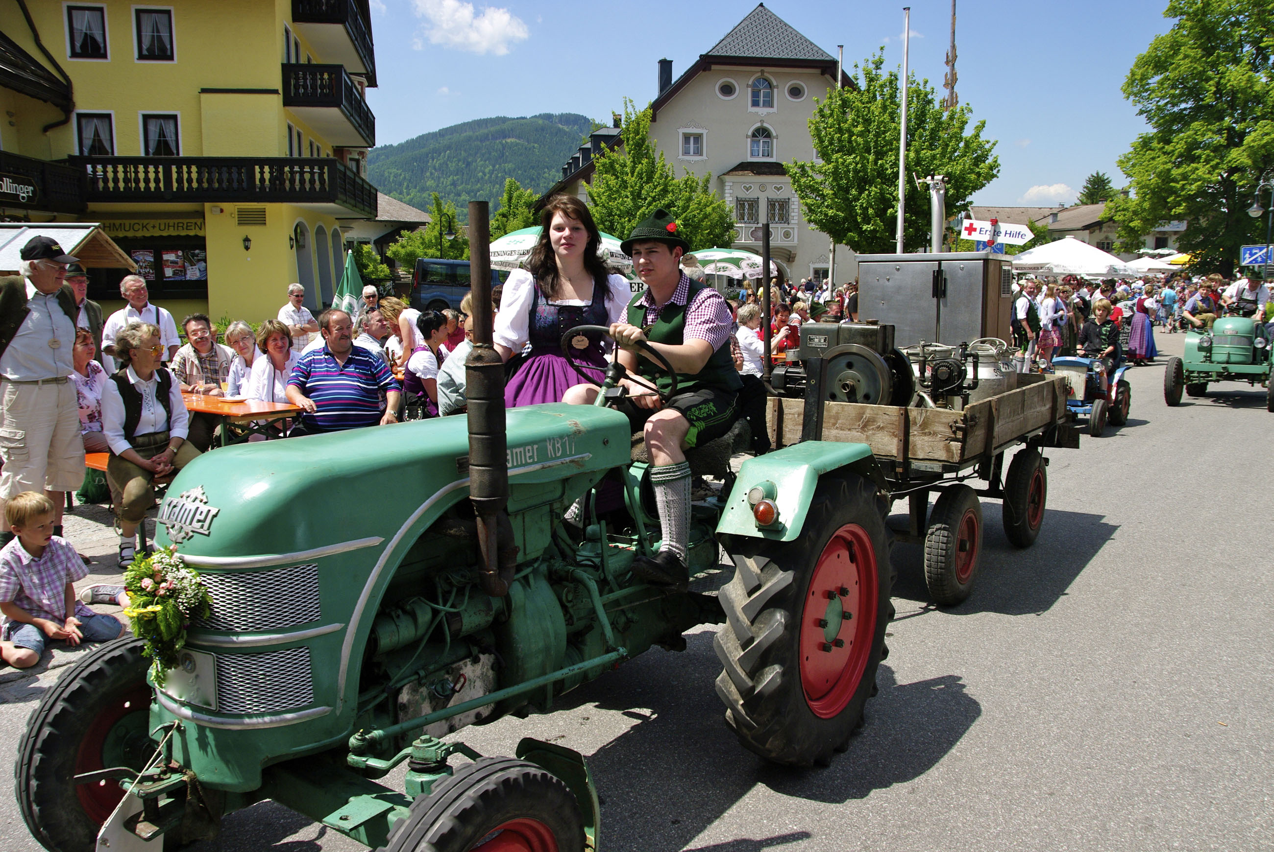 Pfingstroas in Inzell ein Spaßfür Großund Klein
