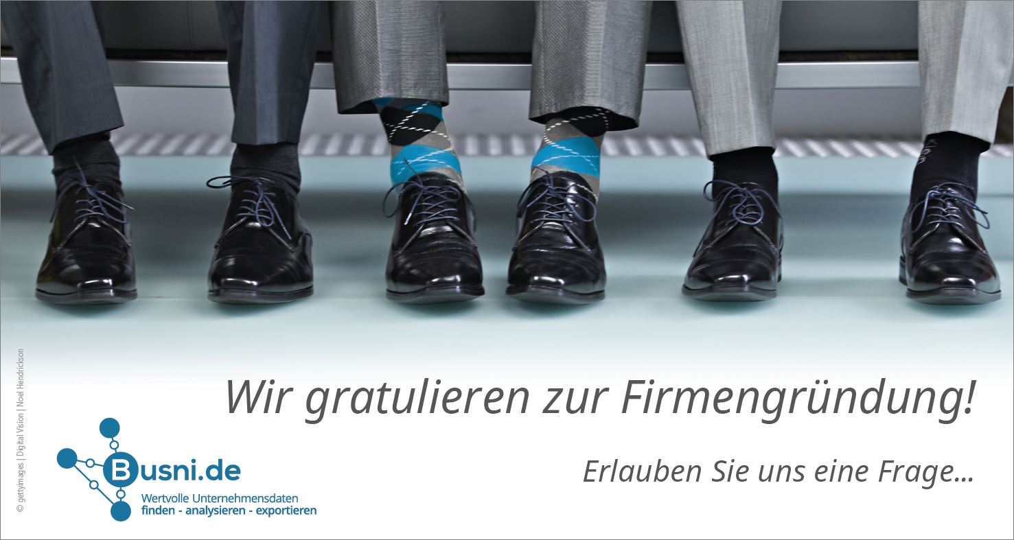 Mit einem ungewöhnlichen Motiv adressiert Busni.de Neugründer per Postkarte