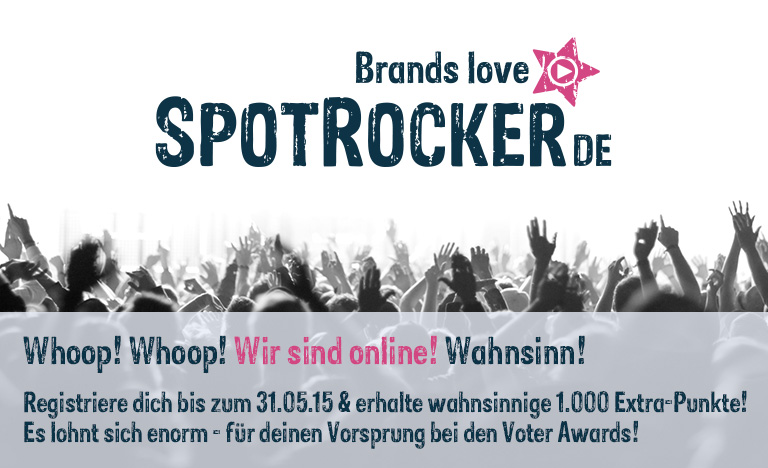 SPOTROCKER.DE ist online und revolutioniert das Erstellen von Werbespots SPOTROCKER.DE ist online und revolutioniert das Erstellen von Werbespots