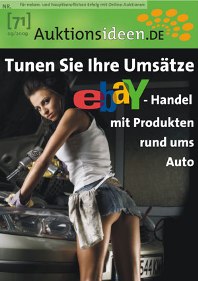 eBay-Handel mit Produkten rund ums Auto