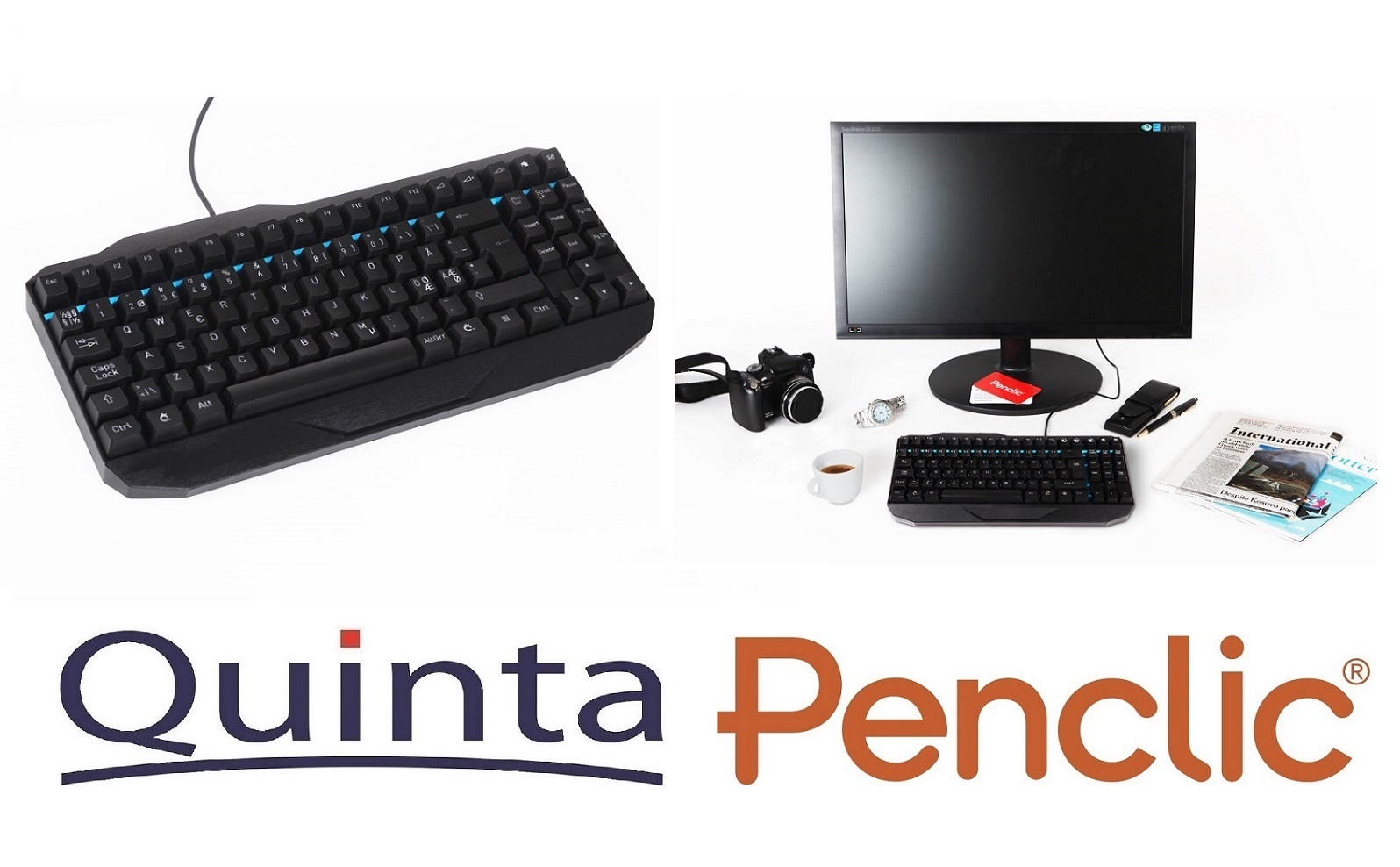 Das Penclic Professional Typist MK1 ergänzt den ergonomischen Arbeitsplatz optimal.