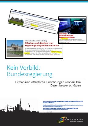 Informationsbroschüre zum Thema Datensicherheit (C) NovaStor Informationsbroschüre zum Thema Datensicherheit (C) NovaStor