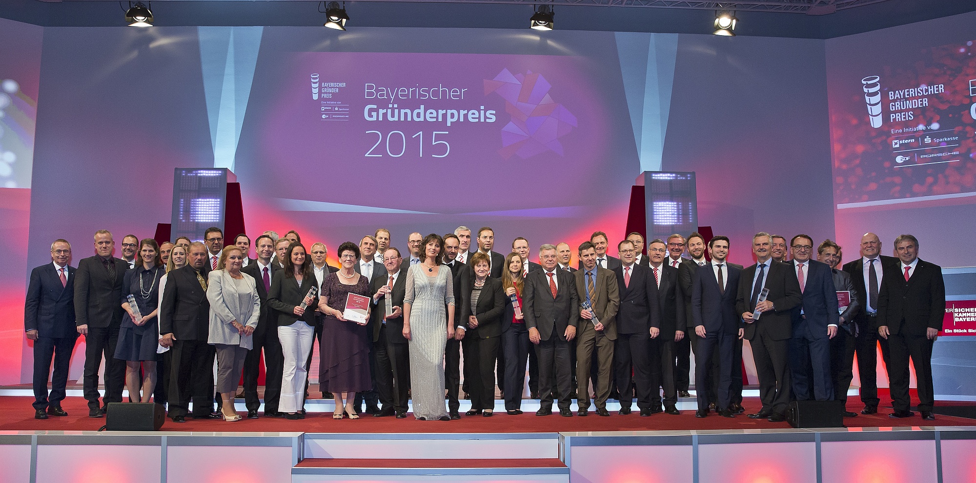 Verleihung Bayerischer Gründerpreis 2015 Verleihung Bayerischer Gründerpreis 2015