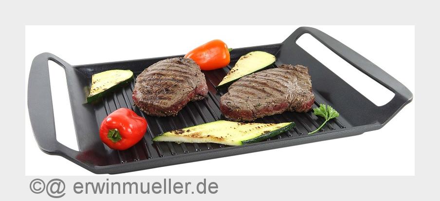 Culinario Grillplatte für Herd und Ofen (Bildquelle: @ erwinmueller.de)