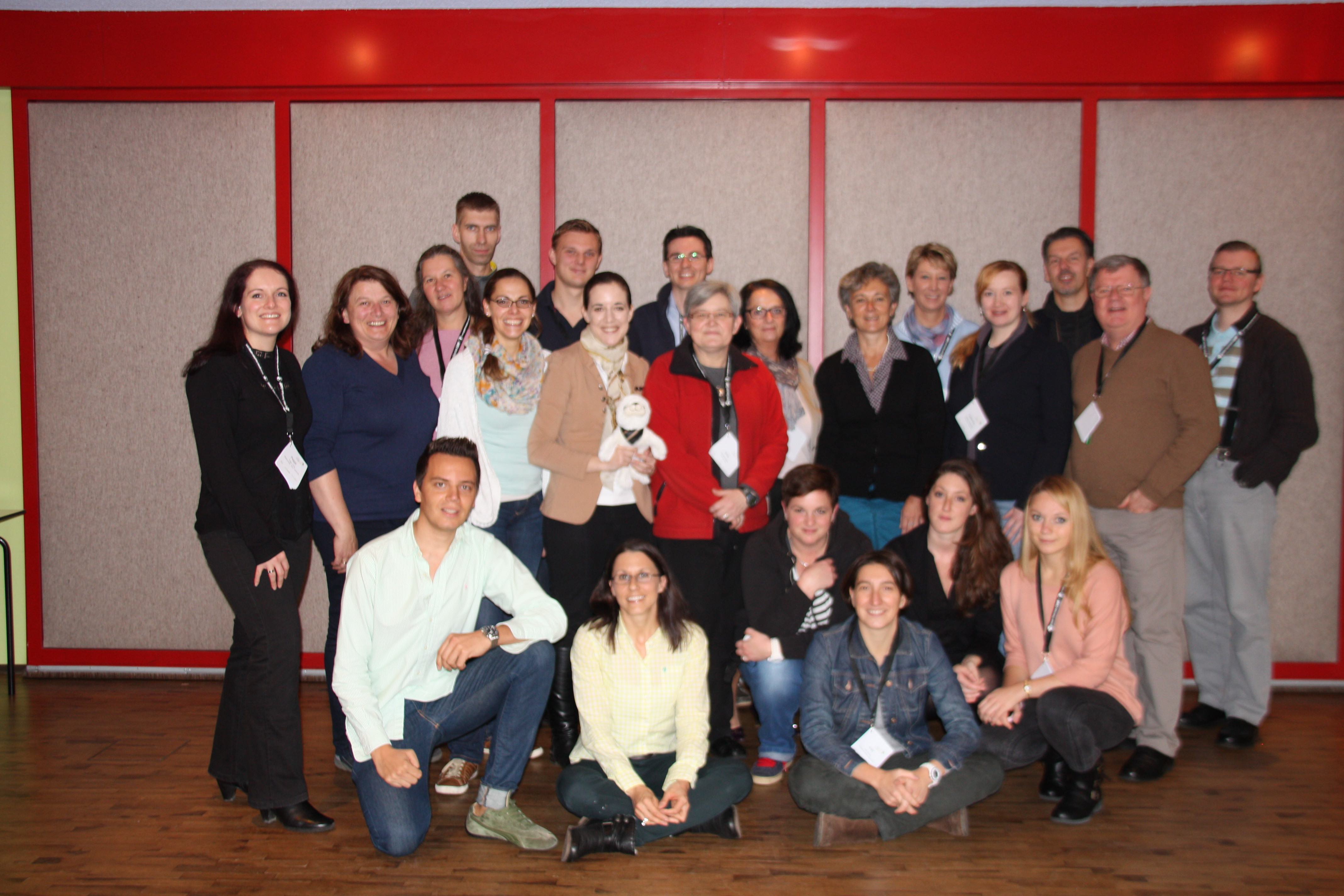 Organisatoren Green Tourism Camp: Peggy König (Mitte links), Wolf-Thomas Karl (vorne links) und Chri