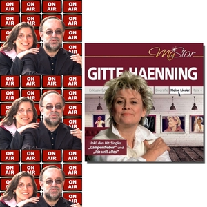 Gitte Haenning On Air mit Roland Rube und Ariane Kranz