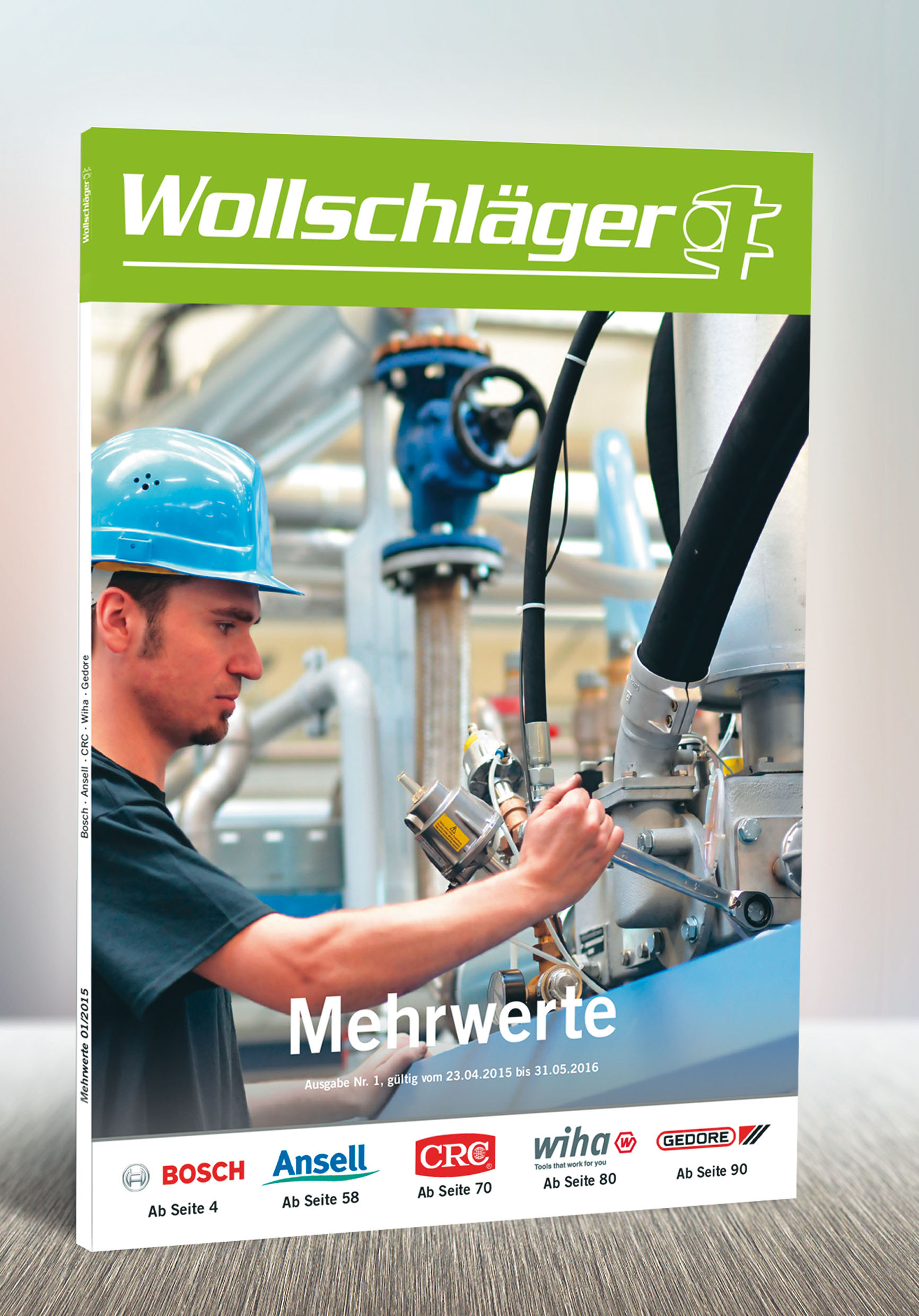 Ab sofort gilt die neue Broschüre?Mehrwerte?der Wollschläger GmbH& Co. KG.