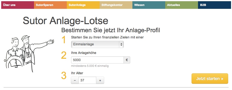 Sutor Anlage-Lotse und PrivatbankPortfolios sind das beste Online-Anlageangebot