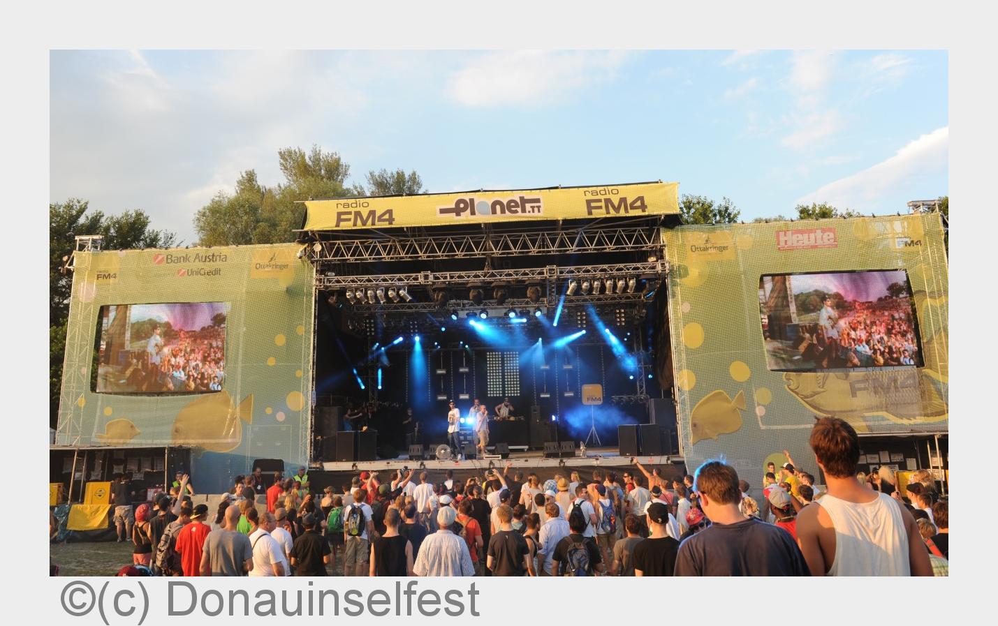Bühne Donauinselfest (Bildquelle: (c) Donauinselfest)