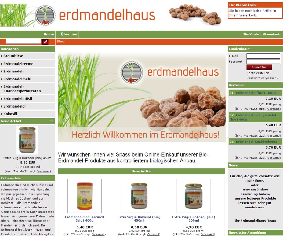 Bestes Kokosöl online bestellen: www.erdmandelhaus.de Bestes Kokosöl online bestellen: www.erdmandelhaus.de
