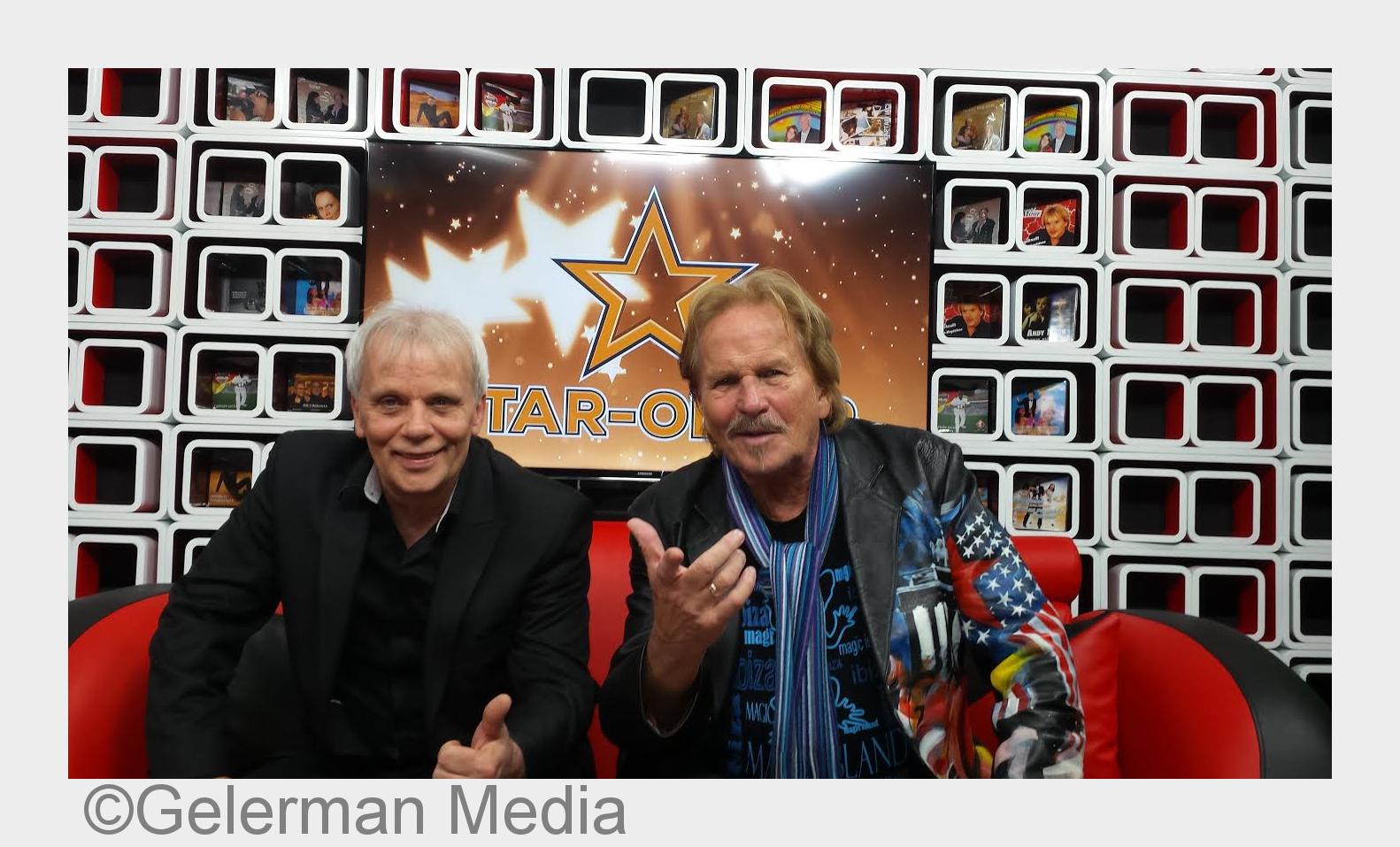 Moderator Andy Moor (l.) und Stargast Frank Zander. (Bildquelle: Gelerman Media) Moderator Andy Moor (l.) und Stargast Frank Zander. (Bildquelle: Gelerman Media)