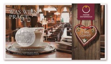 10-Euro-Silbermünze Wien von MünzeÖsterreich