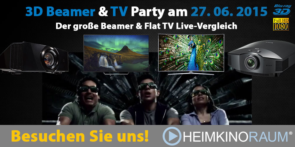 3D Beamer und TV Party 3D Beamer und TV Party