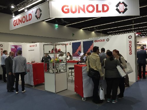 An allen vier Messsetagen war der Mesestand von GUNOLD gut besucht An allen vier Messsetagen war der Mesestand von GUNOLD gut besucht