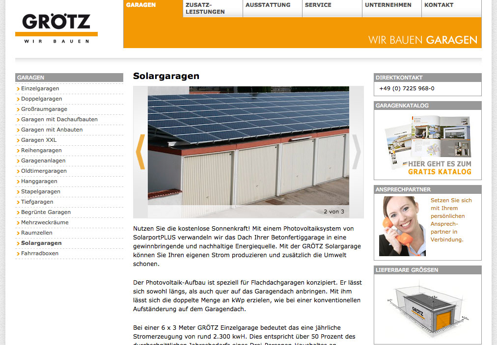 © GRÖTZ FERTIGGARAGEN GAGGENAU