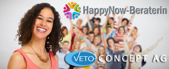 HappyNow-Party mit der HappyNow-Beraterin der VETO-CONCEPT AG