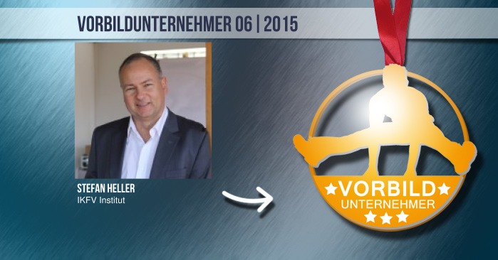 Vorbildunternehmer in Gold Stefan Heller