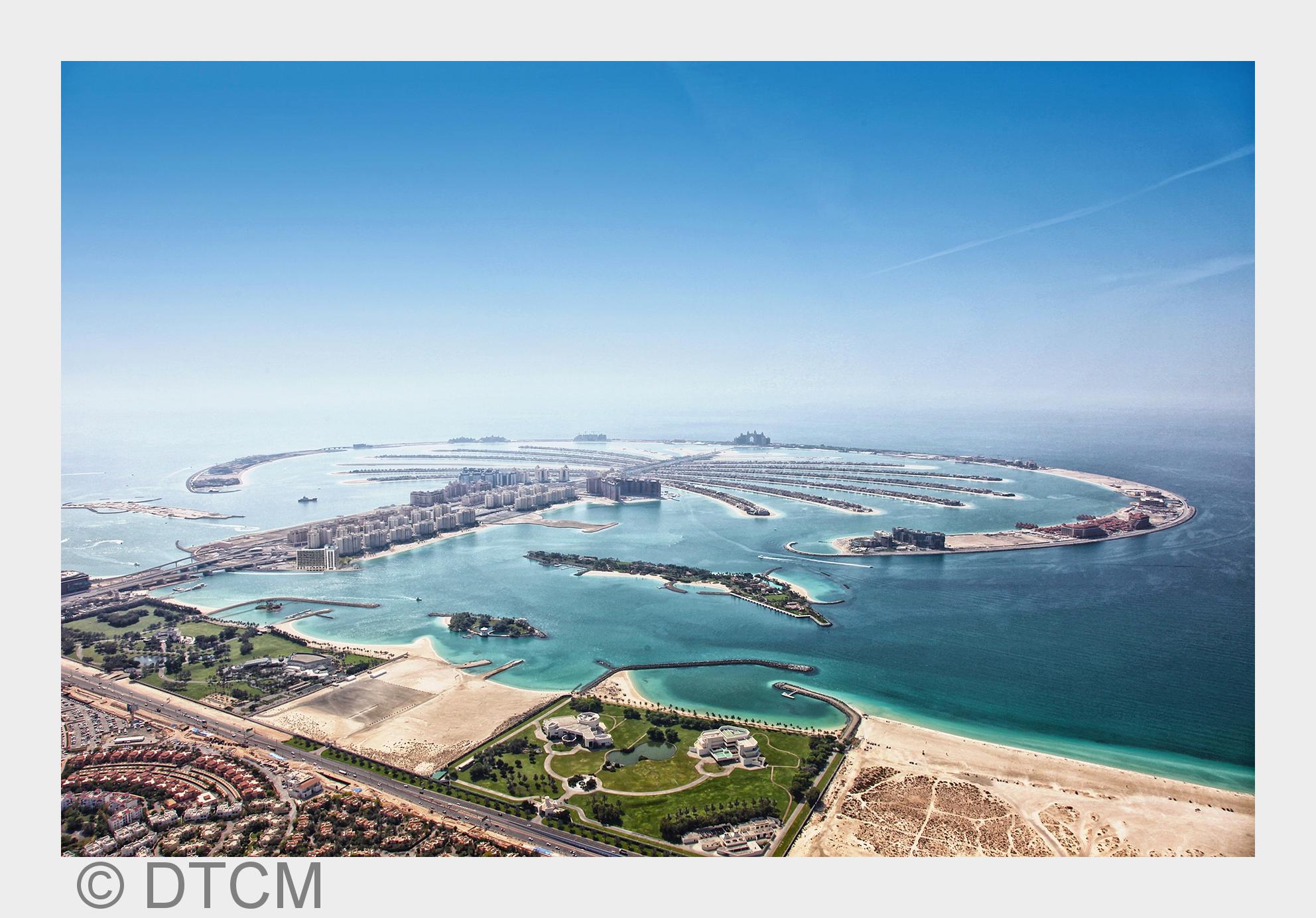 Palm Jumeirah in Dubai (Bildquelle:©DTCM) Palm Jumeirah in Dubai (Bildquelle:©DTCM)