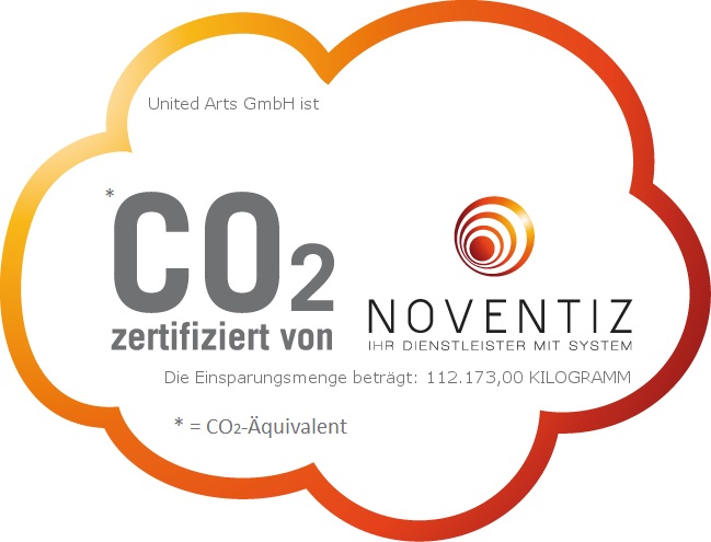 CO2-Zertifikat United Arts GmbH
