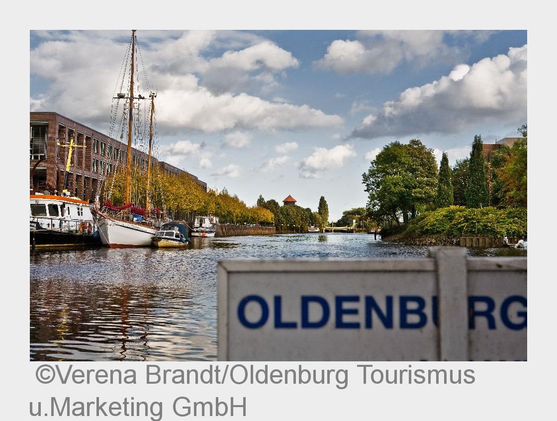 Annähernd 400 Kilometer Wasserzüge bilden in Oldenburg ein blaues Paradies. (Bildquelle: Verena Bran Annähernd 400 Kilometer Wasserzüge bilden in Oldenburg ein blaues Paradies. (Bildquelle: Verena Bran