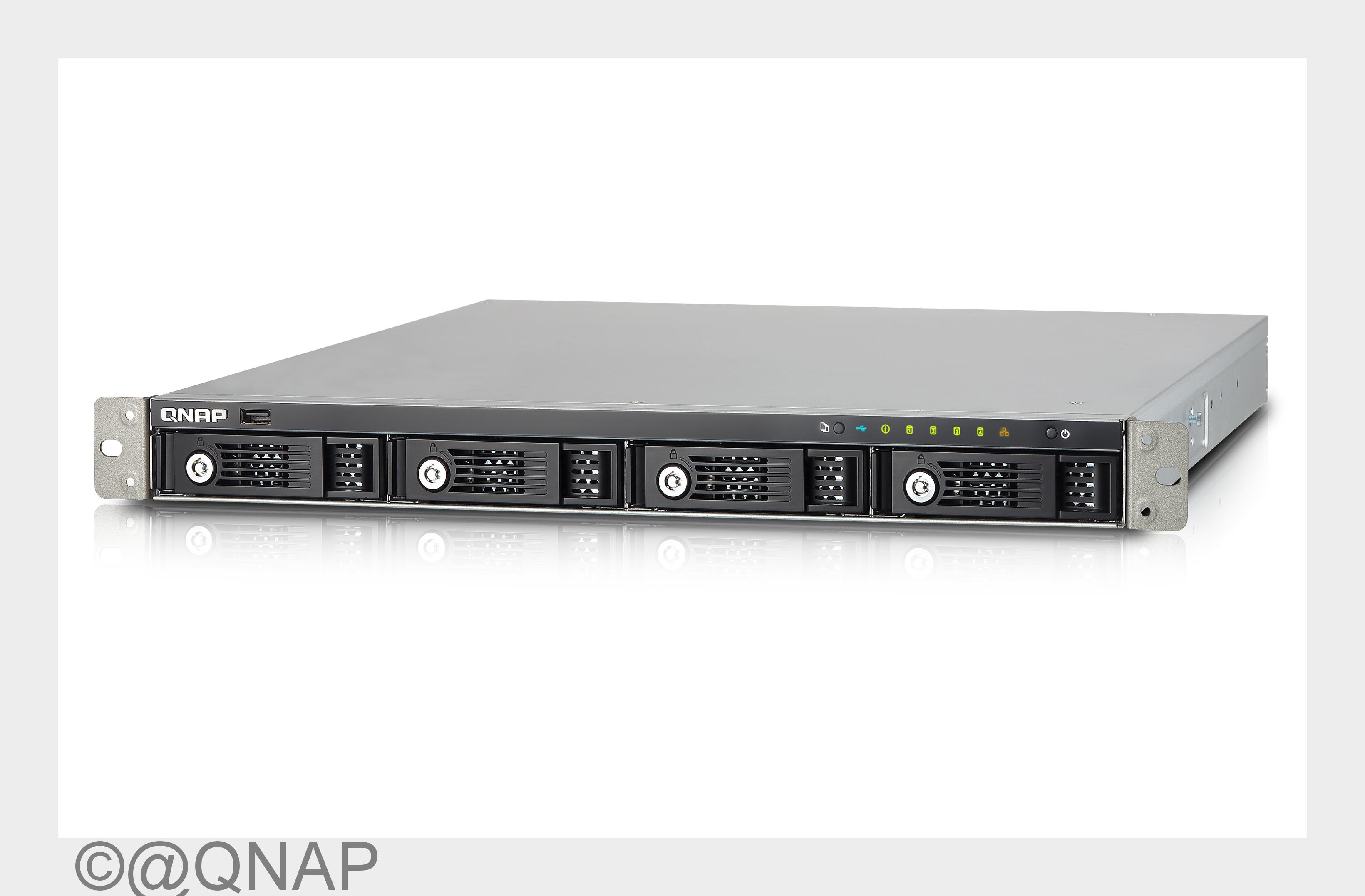QNAP TS-431U: Rackmount-NAS mit Doppelkernprozessor für KMU (Bildquelle: @QNAP) QNAP TS-431U: Rackmount-NAS mit Doppelkernprozessor für KMU (Bildquelle: @QNAP)