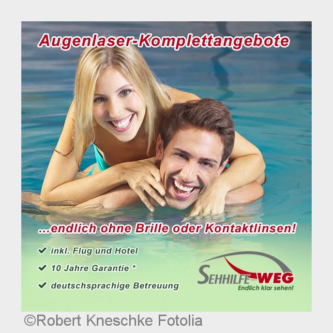 LASIK: Endlich ohne Brille oder Kontaktlinsen! (Bildquelle: Robert Kneschke Fotolia) LASIK: Endlich ohne Brille oder Kontaktlinsen! (Bildquelle: Robert Kneschke Fotolia)