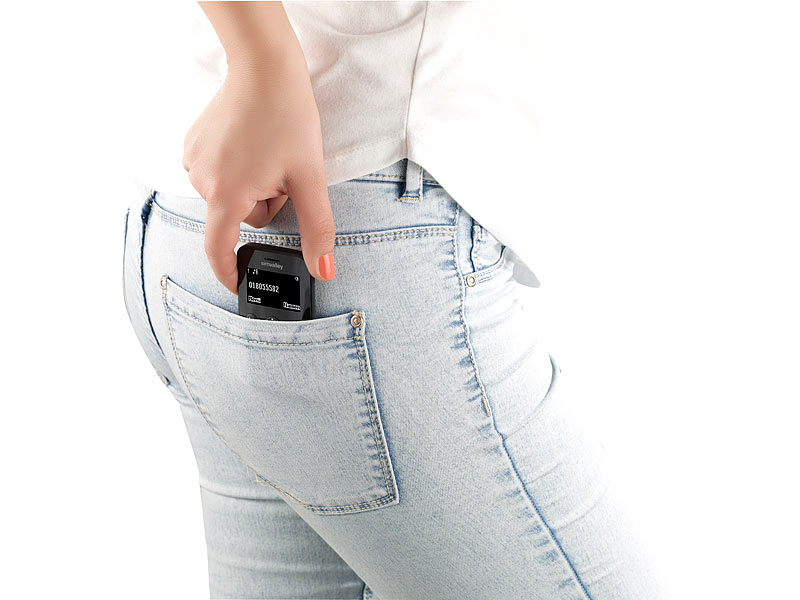 Mini-Handy mit Bluetooth Mini-Handy mit Bluetooth