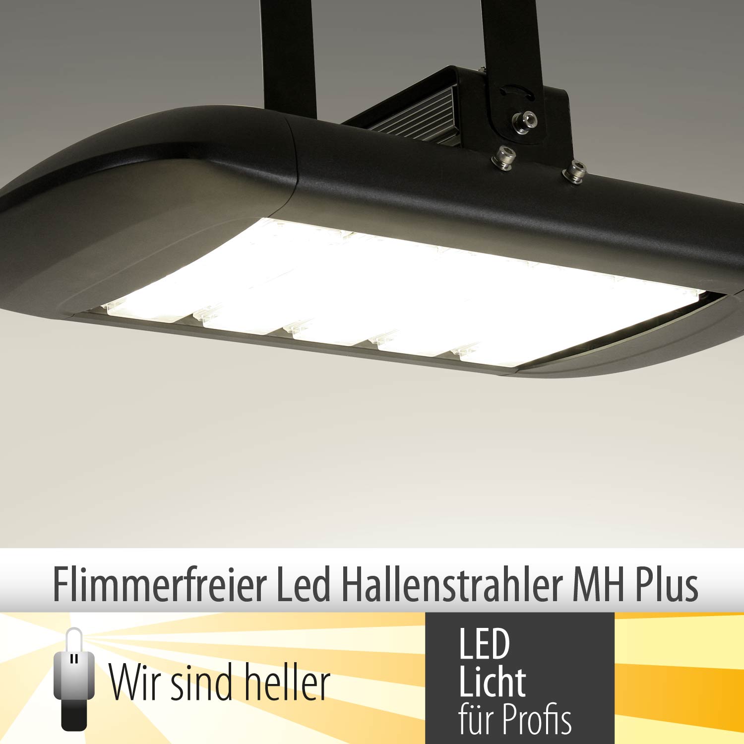 Flimmerfreier Led Hallenstrahler von Wir sind heller Flimmerfreier Led Hallenstrahler von Wir sind heller