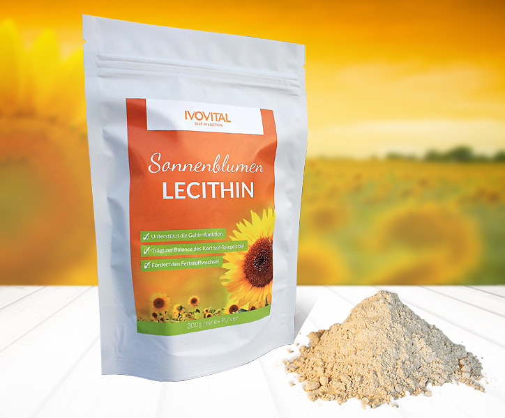 Sonnenblumenlecithin von IVOVITAL ist vegan und kann als tägliche Nahrungsergänzung oder Backzutat i Sonnenblumenlecithin von IVOVITAL ist vegan und kann als tägliche Nahrungsergänzung oder Backzutat i
