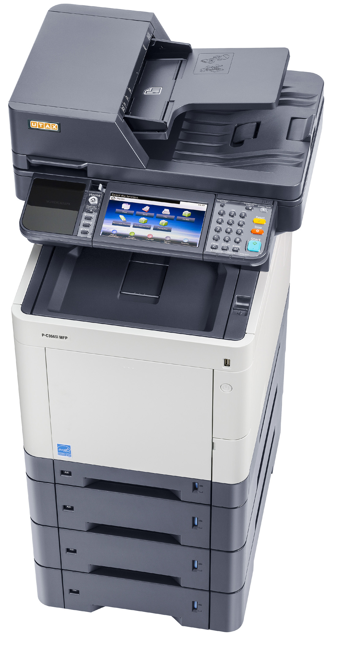 Das P-C3565i MFP gehört zur neuen DIN-A4-Farb-MFP-Familie von UTAX.