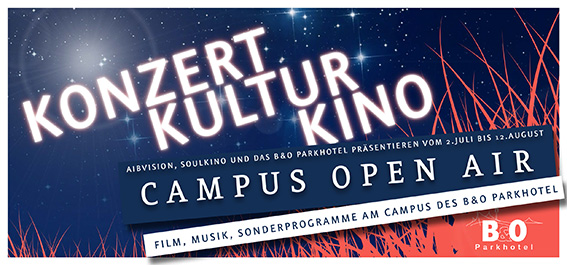 Aibvision, soulkino und das B&O Parkhotel präsentieren Ohren- und Augenschmaus unter freiem Himm