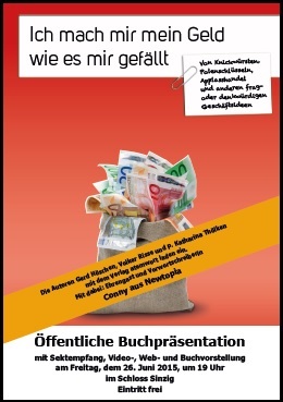 öffentliche Buchpräsentation mit Sektempfang
