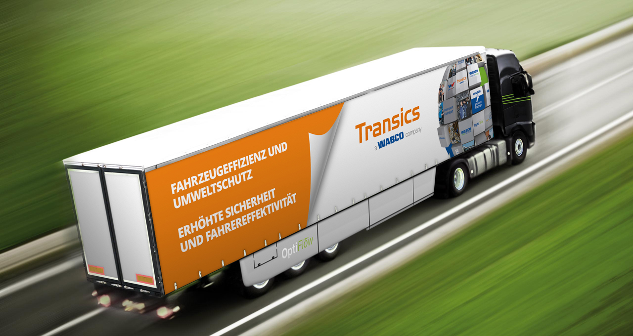 Bundesweite Transics-Roadshow mit dem"WABCO World of Solutions Truck" Bundesweite Transics-Roadshow mit dem"WABCO World of Solutions Truck"