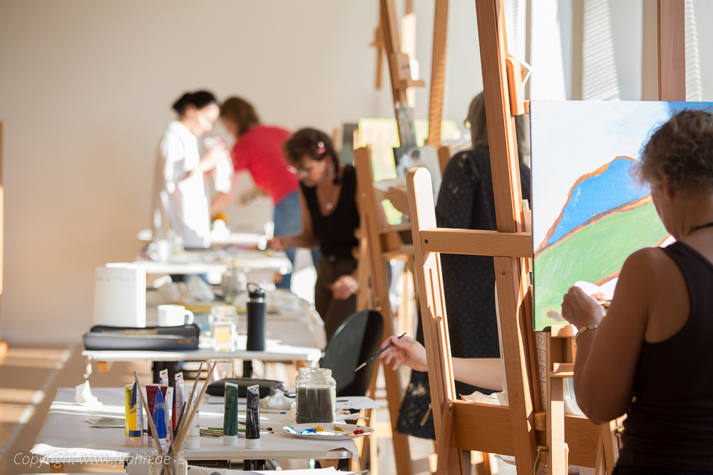Malen lernen kann jeder! Kunstkurse an der FKAHH Malen lernen kann jeder! Kunstkurse an der FKAHH