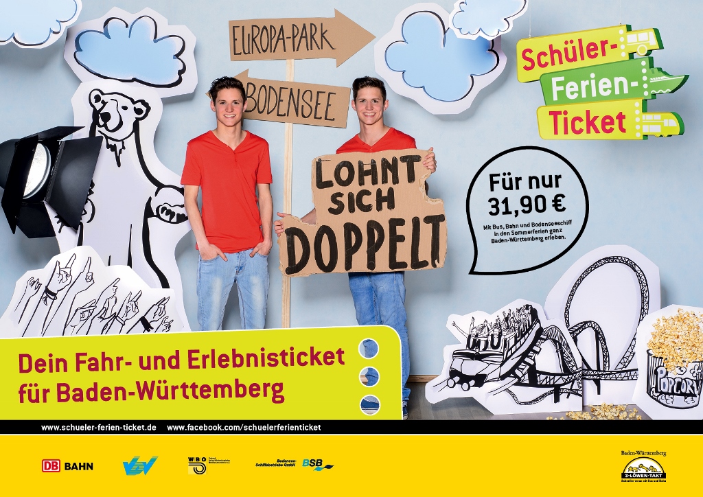 Für nur 31,90 Euro können Schüler mit dem Ferien-Ticket per Bus, Bahn und Bodenseeschiffen, das Länd