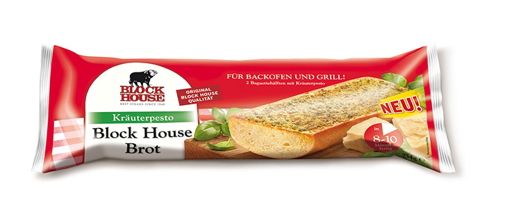 Block House Brot Kräuterpesto: unwiderstehlich in Premium-Qualität