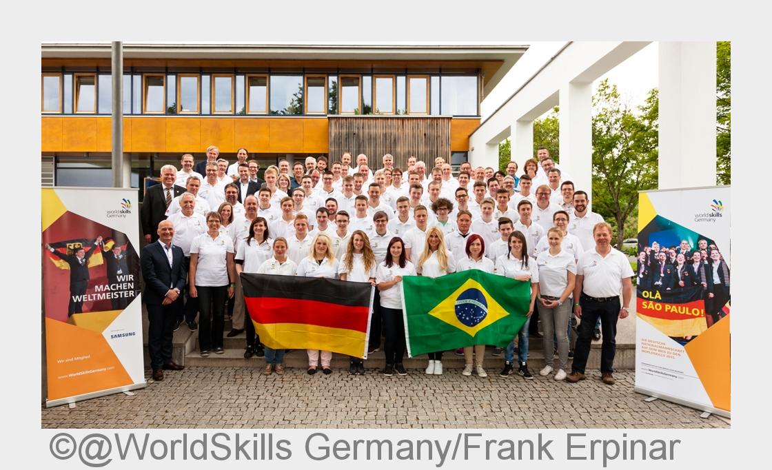 "GO FOR GOLD!" - Größtes deutsches Nationalteam bei den WM der Berufe WorldSkills Sao Paul "GO FOR GOLD!" - Größtes deutsches Nationalteam bei den WM der Berufe WorldSkills Sao Paul