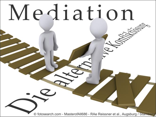 Die Mediation kann bislang ungeahnte Wege aufzeigen, Türen öffnen und Brücken bauen. Die Mediation kann bislang ungeahnte Wege aufzeigen, Türen öffnen und Brücken bauen.