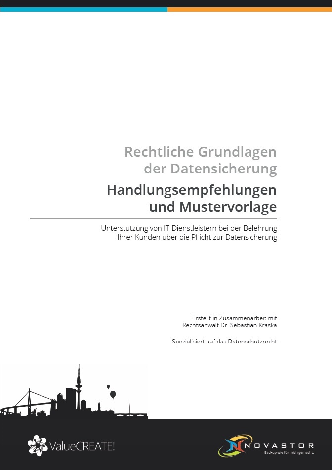Mustervorlage zur Aufklärungüber Datensicherungspflichten Mustervorlage zur Aufklärungüber Datensicherungspflichten