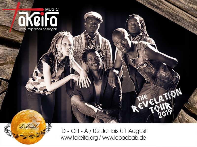 TAKEFA - THE REVELATION TOUR 2015