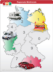 erento: Regionale Miettrends erento: Regionale Miettrends
