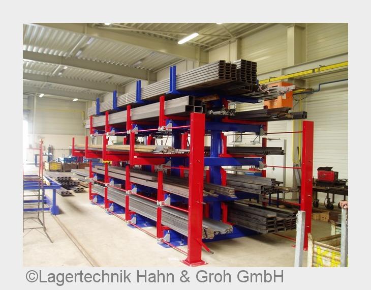 Die LagerTechnik Hahn& Groh GmbH hat ein neues Langgutauszugsregal im Produktportfolio (Bildquel