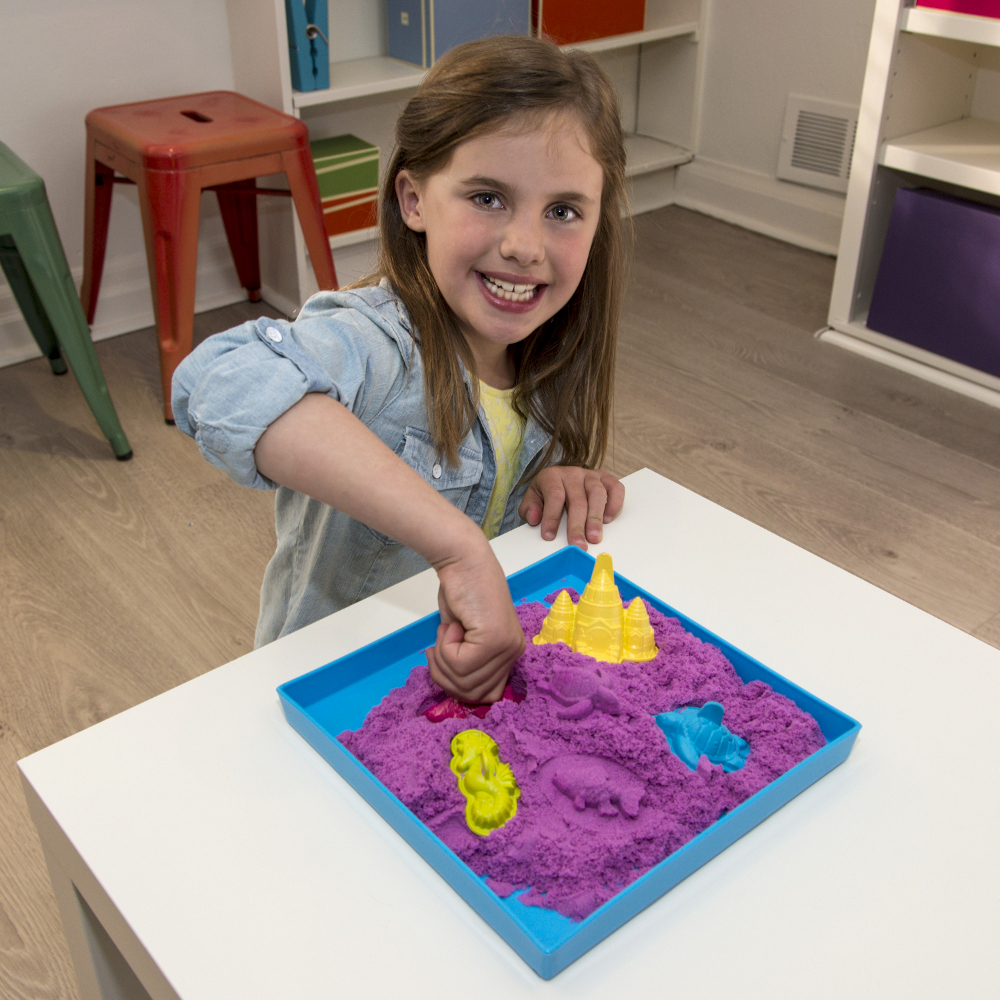 Magischer Sand für Zuhause. Kinetic Sand von Spin Master.