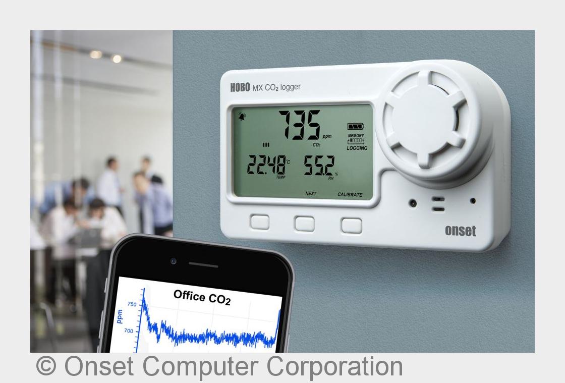 Der weltweit erste CO2-Datenlogger mit Bluetooth Smart-Technologie (Bildquelle:©Onset Computer Corpo Der weltweit erste CO2-Datenlogger mit Bluetooth Smart-Technologie (Bildquelle:©Onset Computer Corpo