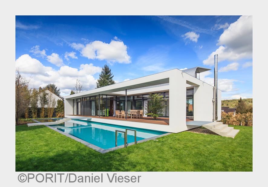 Mit PORIT PP2?0,35 stehen Architektur und Formensprache im Vordergrund. (Bildquelle: PORIT/Daniel Vi Mit PORIT PP2?0,35 stehen Architektur und Formensprache im Vordergrund. (Bildquelle: PORIT/Daniel Vi