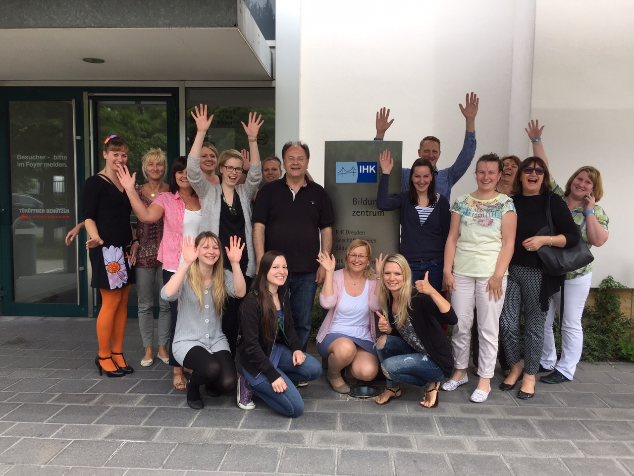 Seminargruppe beim Fachkurs PraxismanagerIn mit IHK Lehrgangszertifikat Seminargruppe beim Fachkurs PraxismanagerIn mit IHK Lehrgangszertifikat