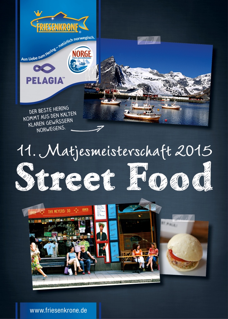 Castingshow mit Hering: Fünf Jungköche-Teams präsentieren Streetfood mal anders. Castingshow mit Hering: Fünf Jungköche-Teams präsentieren Streetfood mal anders.