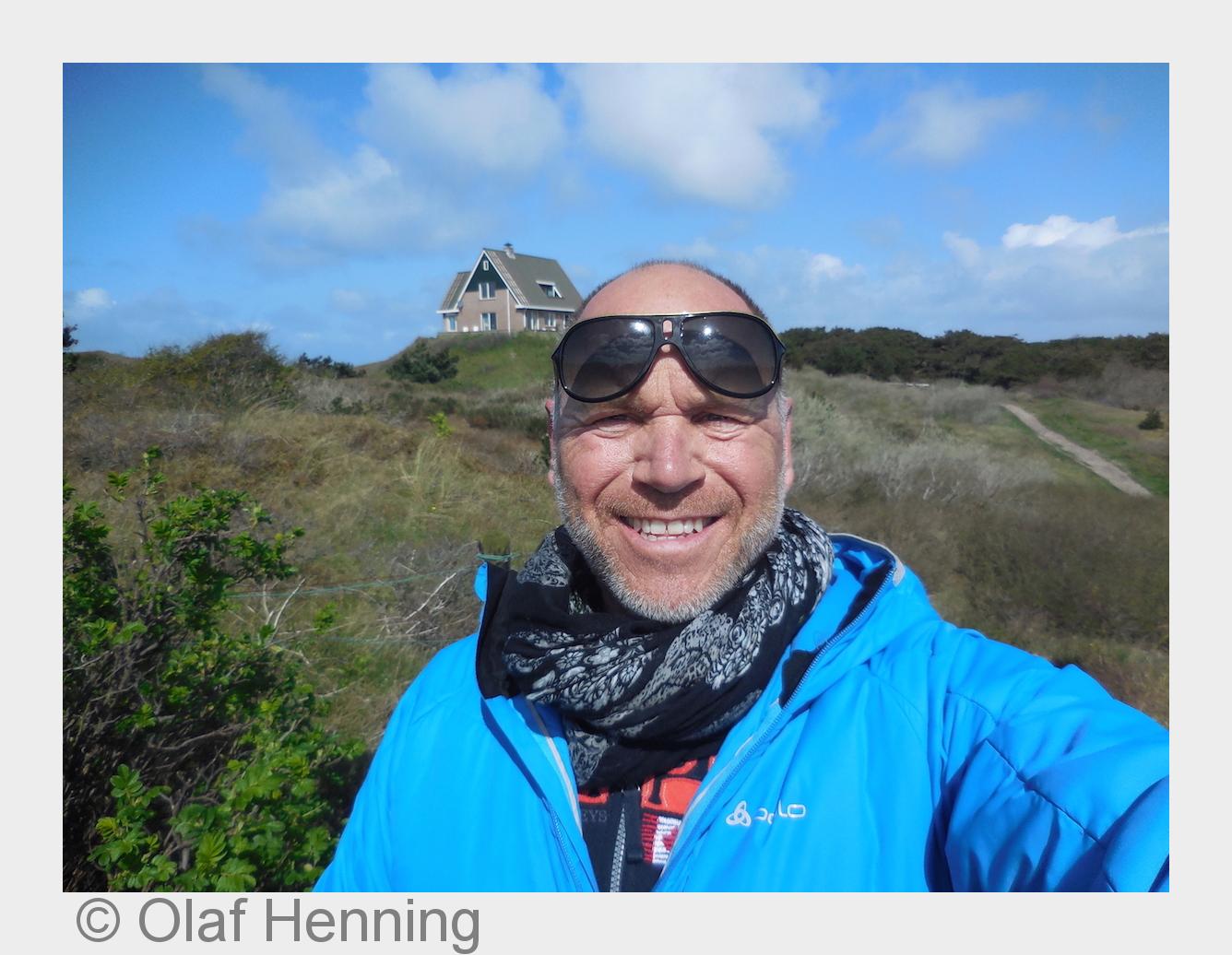 Olaf Henning auf Texel (Bildquelle:©Olaf Henning)