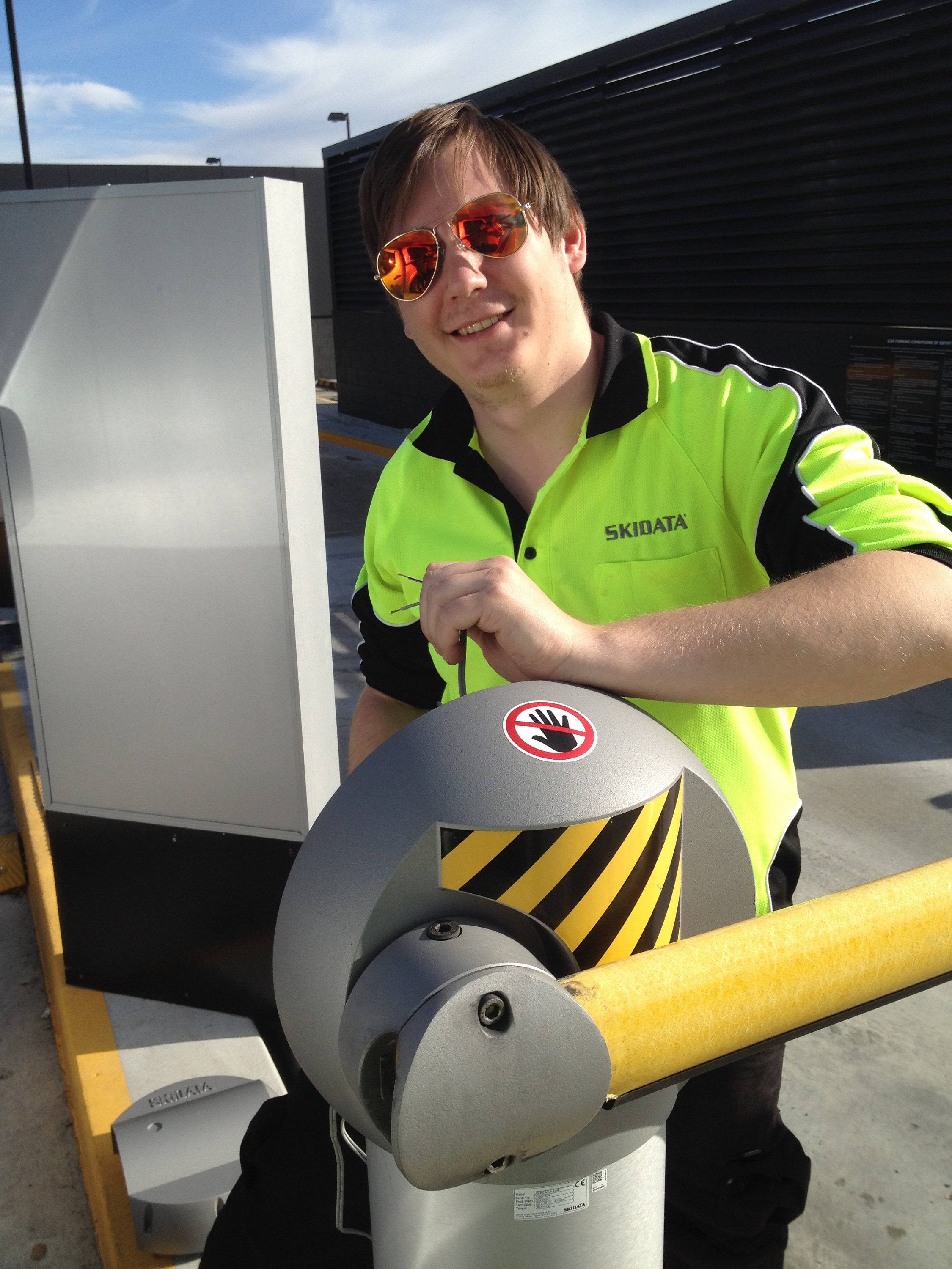 Markus down under: SKIDATA-Techniker im Australien-Einsatz