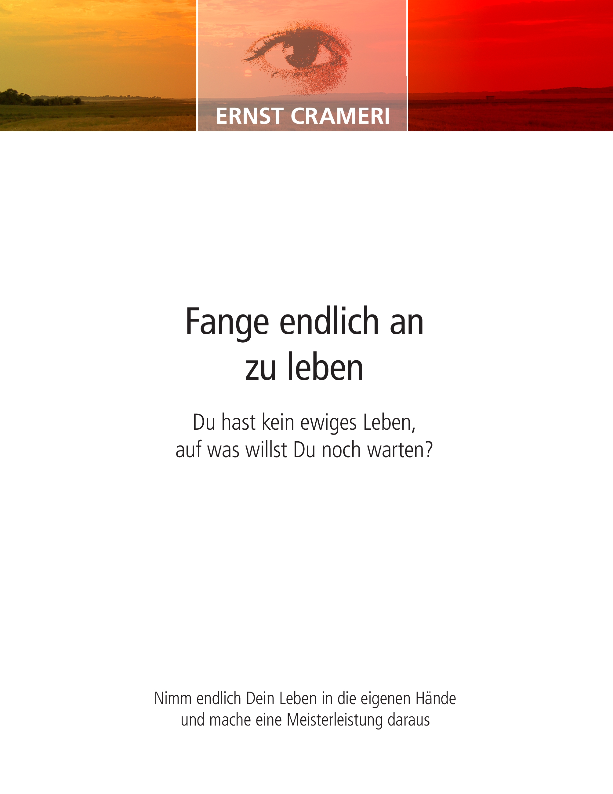 Buch Fange endlich an zu leben Buch Fange endlich an zu leben